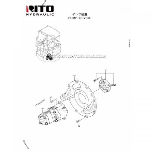 4438709 Hydraulic Pump