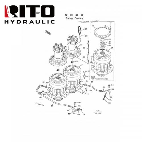 4218108 Swing Motor