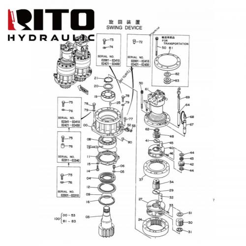 9080248 Swing Motor