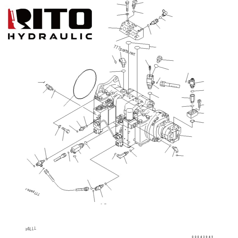 708-2L-00680 Hydraulic Pump 708-2L-00680 Hydraulic Pump