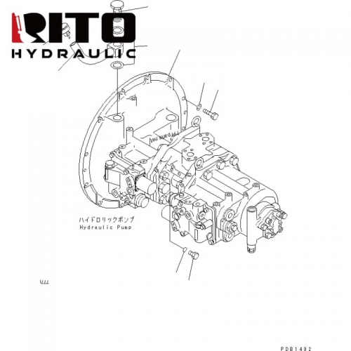708-2H-00191 Hydraulic Pump