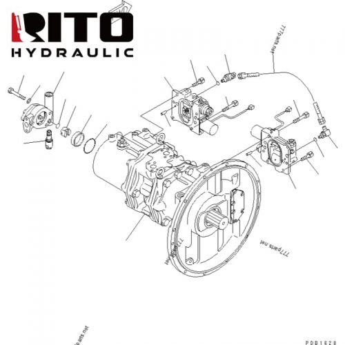 708-2H-00110 Hydraulic Pump
