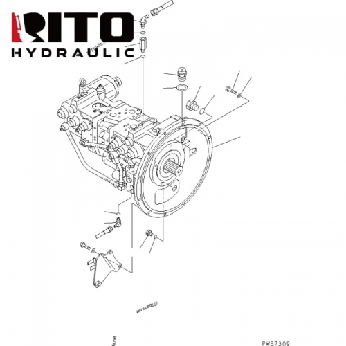 708-2L-00440 Hydraulic Pump