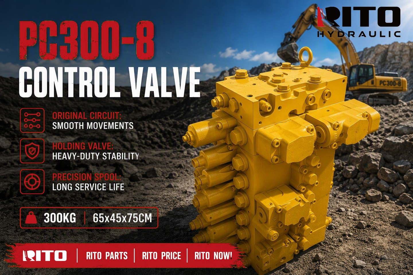 Обзор распределителя Komatsu PC300-8: что это такое, к каким машинам подходит, а также сравнение CLSS и обычного клапана