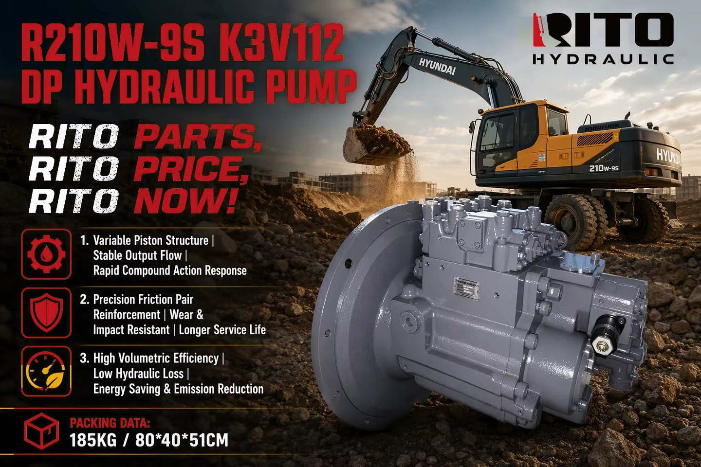 Гидравлический насос Hyundai R210W-9 (K3V112DP): как выбрать наиболее подходящий главный насос — техническое руководство и схема выбора