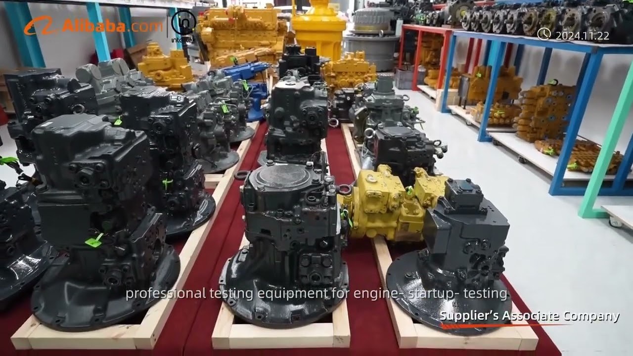  Тур по складу гидравлических узлов и запчастей для экскаваторов | Rexroth, KYB, Nachi