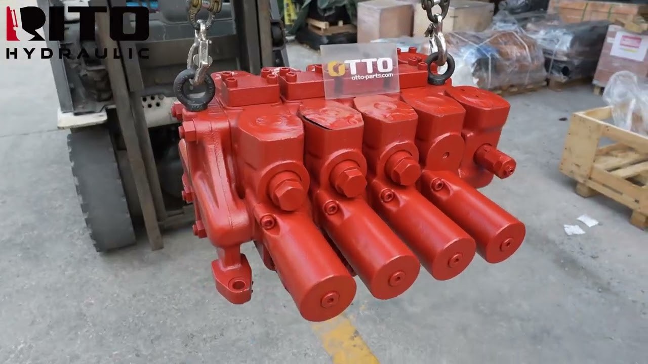  Обзор главного клапана управления 4480288 и 4630690 для экскаватора Hitachi EX1900